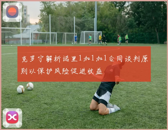 克罗宁解析诺里1加1加1合同谈判原则以保护风险促进收益